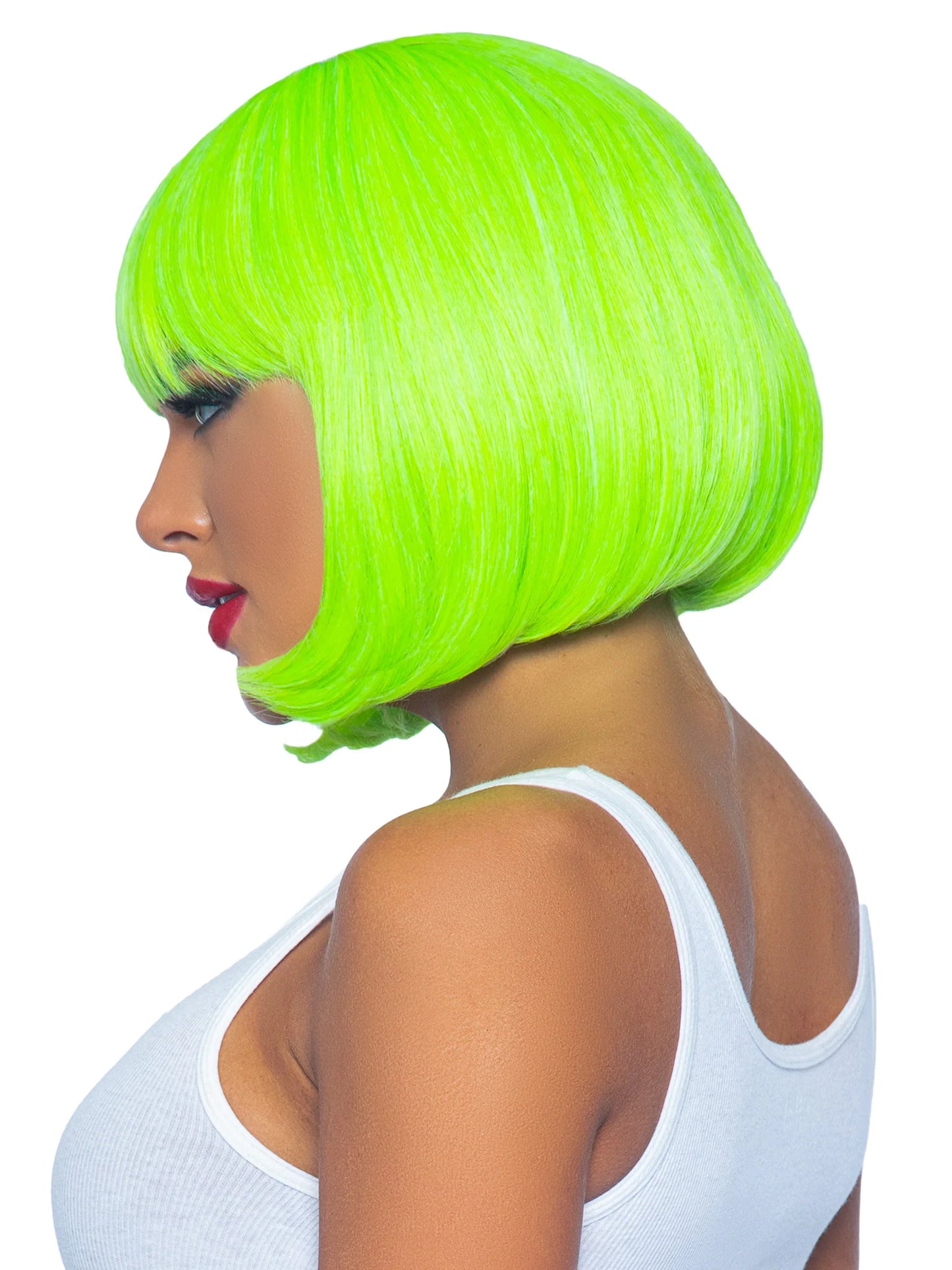 12" Neon Short Bob Wig