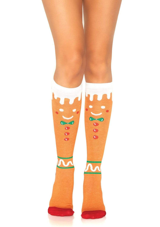 Gingerbread Man Socks