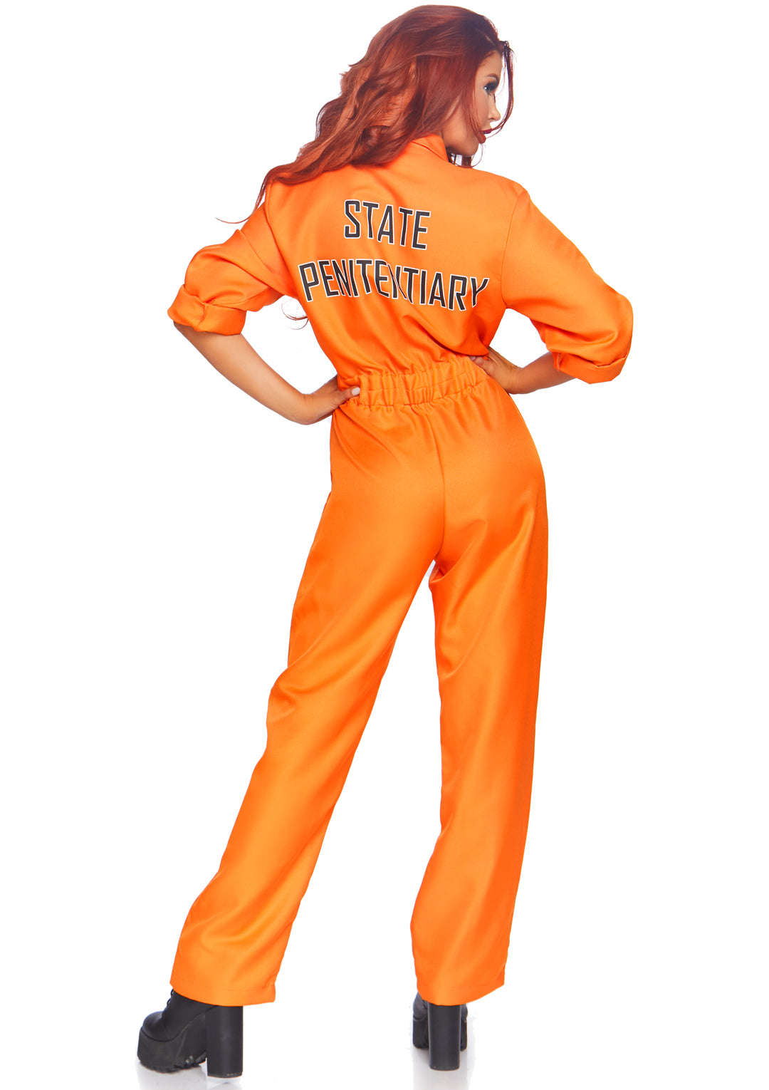 Orange Prison Jumpsuit For Women