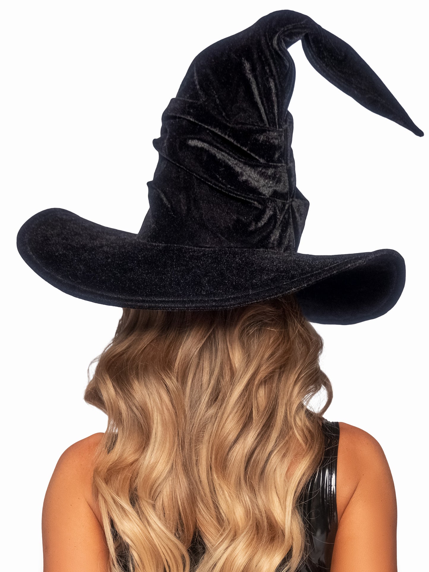 Velvet Ruched Witch Hat Success